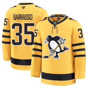 Youth Pittsburgh Penguins Tom Barrasso Fanatics Premium Alternate 2025 Jersey - Gold