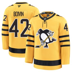 Youth Pittsburgh Penguins Leo Boivin Fanatics Premium Alternate 2025 Jersey - Gold