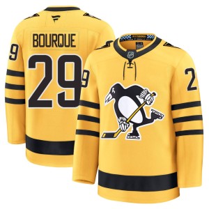 Youth Pittsburgh Penguins Phil Bourque Fanatics Premium Alternate 2025 Jersey - Gold