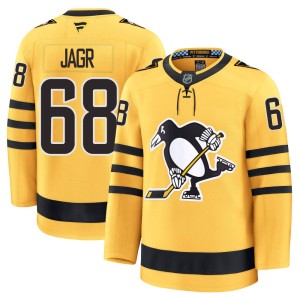 Youth Pittsburgh Penguins Jaromir Jagr Fanatics Premium Alternate 2025 Jersey - Gold