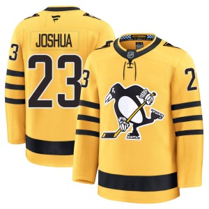 Youth Pittsburgh Penguins Jagger Joshua Fanatics Premium Alternate 2025 Jersey - Gold