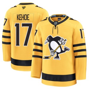 Youth Pittsburgh Penguins Rick Kehoe Fanatics Premium Alternate 2025 Jersey - Gold