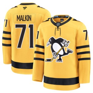 Youth Pittsburgh Penguins Evgeni Malkin Fanatics Premium Alternate 2025 Jersey - Gold