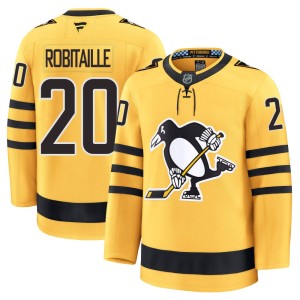 Youth Pittsburgh Penguins Luc Robitaille Fanatics Premium Alternate 2025 Jersey - Gold