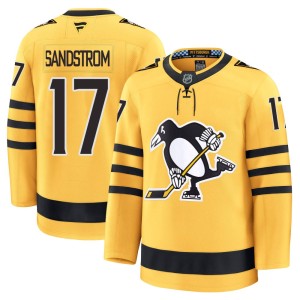 Youth Pittsburgh Penguins Tomas Sandstrom Fanatics Premium Alternate 2025 Jersey - Gold