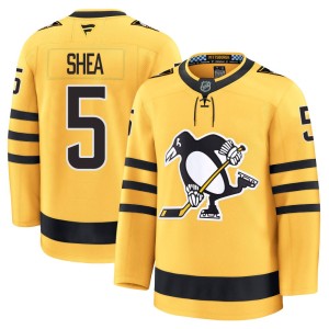 Youth Pittsburgh Penguins Ryan Shea Fanatics Premium Alternate 2025 Jersey - Gold
