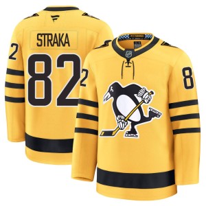 Youth Pittsburgh Penguins Martin Straka Fanatics Premium Alternate 2025 Jersey - Gold