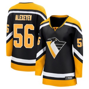 Women's Pittsburgh Penguins Alexander Alexeyev Fanatics Branded Breakaway Special Edition 2.0 Jersey - Black