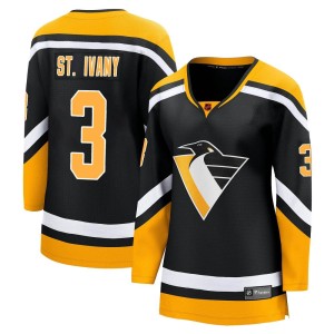 Women's Pittsburgh Penguins Jack St. Ivany Fanatics Branded Breakaway Special Edition 2.0 Jersey - Black