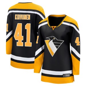Women's Pittsburgh Penguins Ville Koivunen Fanatics Branded Breakaway Special Edition 2.0 Jersey - Black