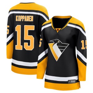 Women's Pittsburgh Penguins Joona Koppanen Fanatics Branded Breakaway Special Edition 2.0 Jersey - Black