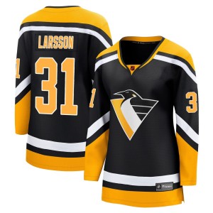 Women's Pittsburgh Penguins Filip Larsson Fanatics Branded Breakaway Special Edition 2.0 Jersey - Black