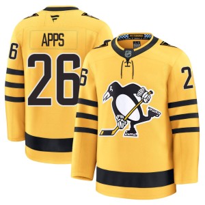Men's Pittsburgh Penguins Syl Apps Fanatics Premium Alternate 2025 Jersey - Gold