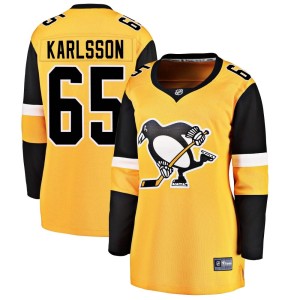 Women's Pittsburgh Penguins Erik Karlsson Fanatics Branded Breakaway Alternate Jersey - Gold