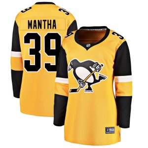 Women's Pittsburgh Penguins Anthony Mantha Fanatics Branded Breakaway Alternate Jersey - Gold