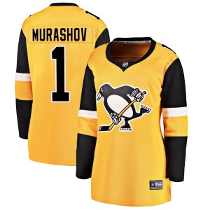 Women's Pittsburgh Penguins Sergey Murashov Fanatics Branded Breakaway Alternate Jersey - Gold