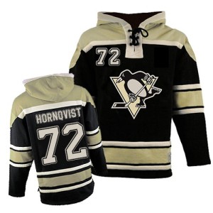 Men's Pittsburgh Penguins Patric Hornqvist Premier Old Time Hockey Sawyer Hooded Sweatshirt - Black